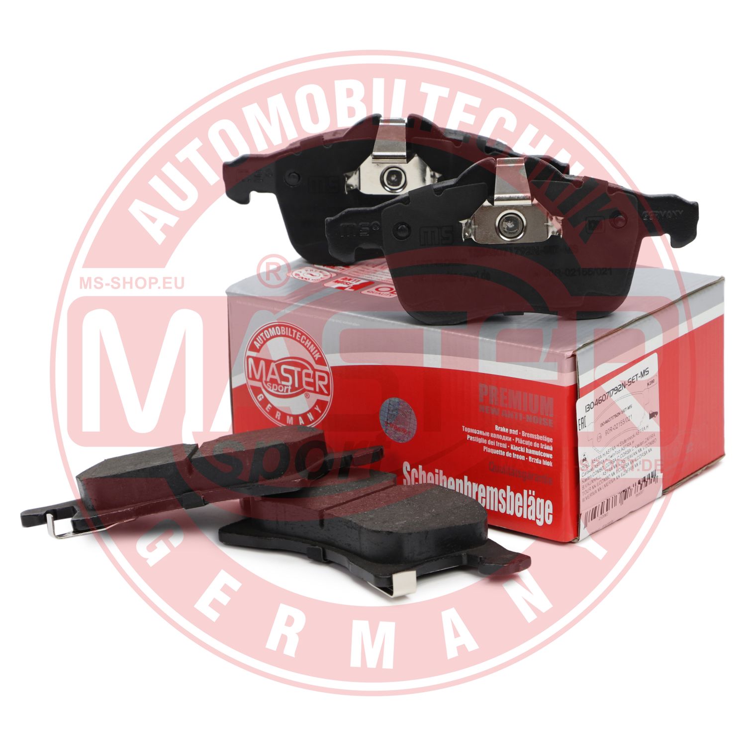 Placute frana MASTERSPORT GERMANY 13046071792N-SET-MS